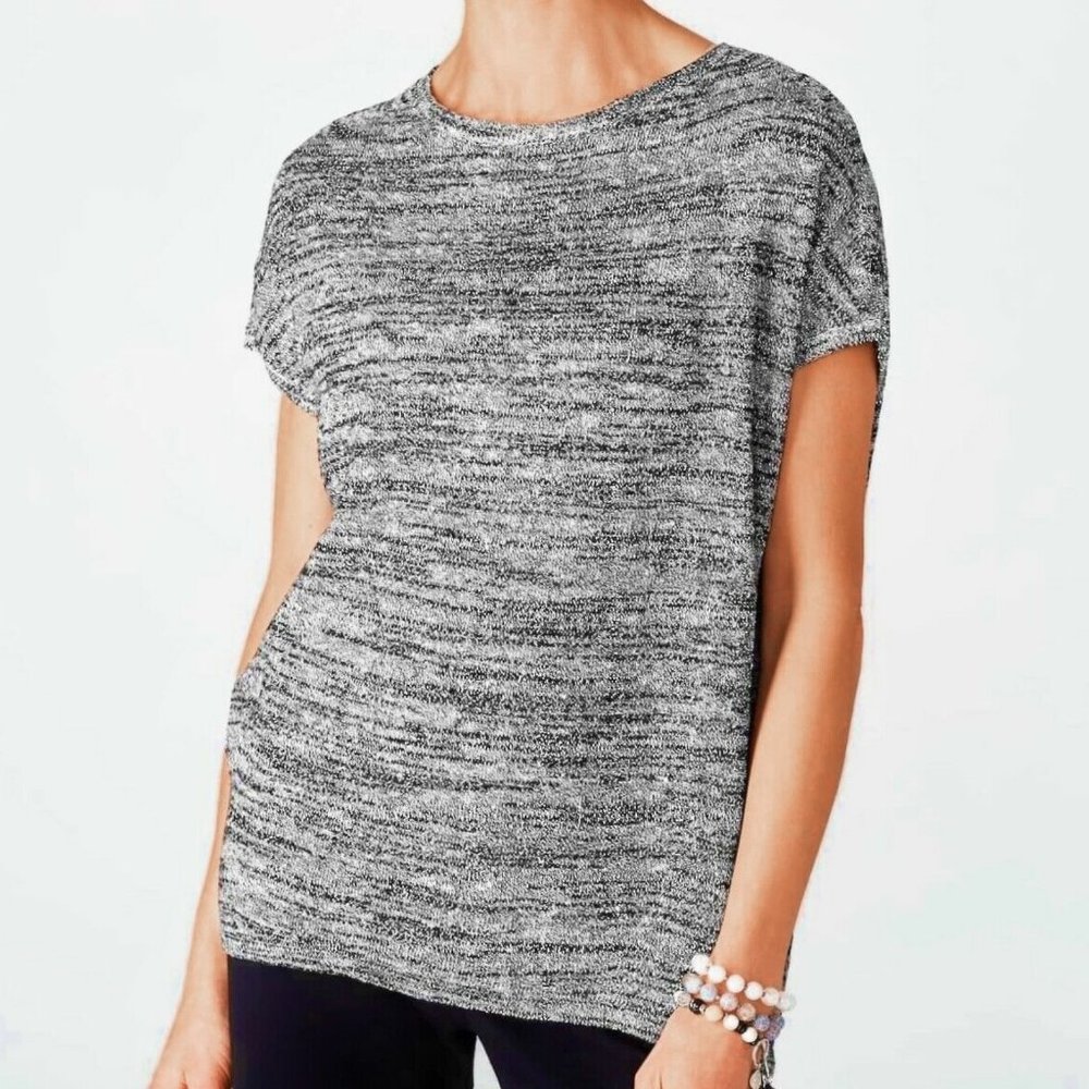 NWOT J.Jill PureJill Dolman Cap Sleeve Shell